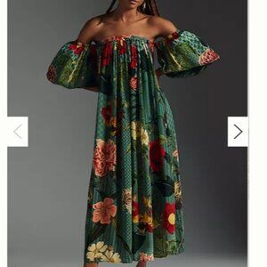 Siddhartha Bansal Off-The-Shoulder Dress Medium Petite